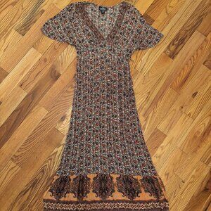 Angie V-Neck Maxi Dress